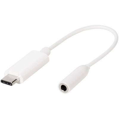 Vivanco Audio Adapter [1x USB-C® Stecker - 1x Klinkenbuchse 3.5 mm] CC UC A 1 