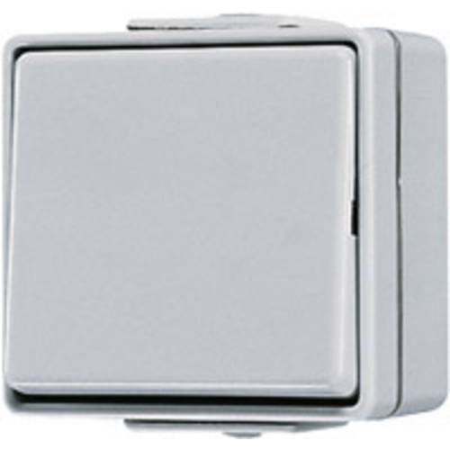 Jung 1fach Komplett Wechselschalter Grau 606W 1 St.