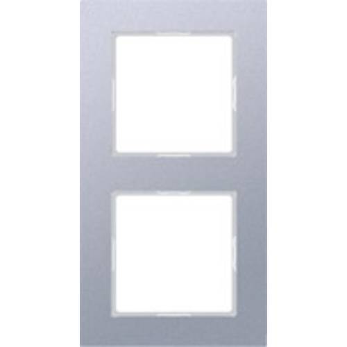 Jung 2fach Rahmen Aluminium AC582AL 1 St.