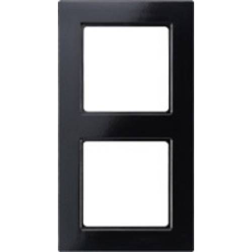 Jung 2fach Rahmen Schwarz AC582SW 1 St.