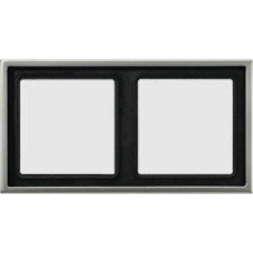 Jung 2fach Rahmen Aluminium AL2982 1 St.