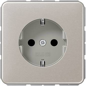 Jung 1fach Einsatz Schutzkontakt-Steckdose Platin CD1520PT 1 St.-0