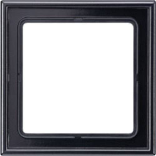 Thumbnail - Jung 1fach Rahmen Abdeckung Schwarz LS981SW 1 St.