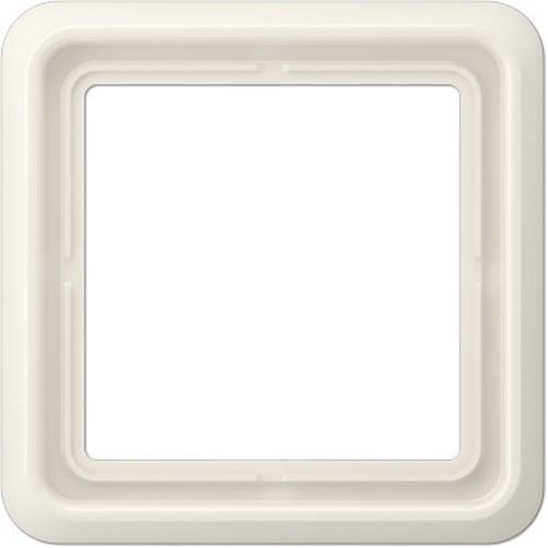 Thumbnail - Jung 1fach Rahmen Abdeckung Creme-Weiß CD581W 1 St.