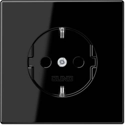 Jung 1fach Einsatz Schutzkontakt-Steckdose Schwarz LS1520SW 1 St.