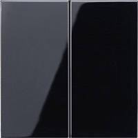 Jung 1fach Abdeckung Serienschalter, Serientaster Schwarz LS995SW 1 St.