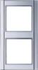 JUNG A 582 AL, Aluminium, Duroplast, Jede Marke, 81 mm, 152 mm, 1 Stück(e)
