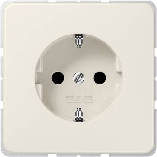 Jung 1fach Einsatz Schutzkontakt-Steckdose Creme-Weiß CD1520NBF 1 St.
