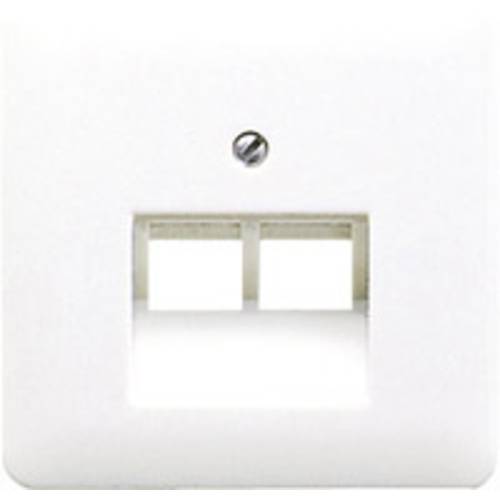 Jung 2fach Abdeckung Netzwerkdose Alpinweiß CD569-2UAWW 1 St.