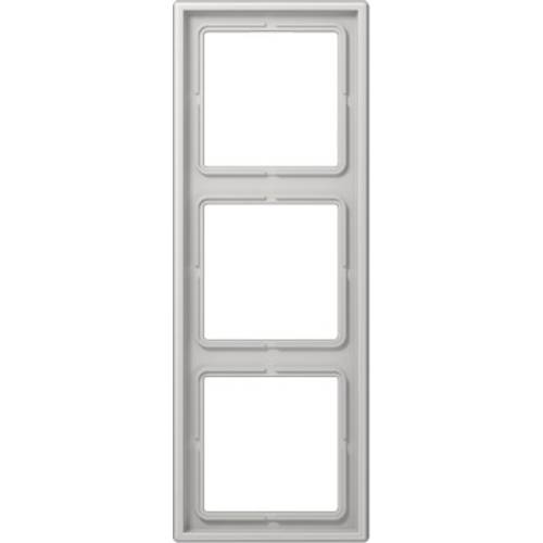 Jung 3fach Rahmen Abdeckung Grau LS983LG 1 St.