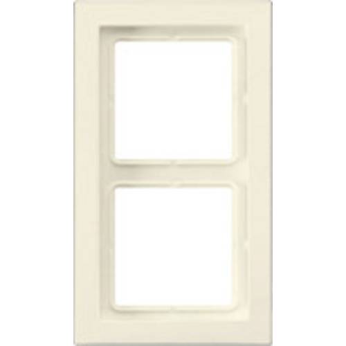 Jung 2fach Rahmen Abdeckung Creme-Weiß LSD982W 1 St.