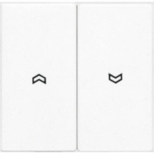 Thumbnail - Jung 2fach Abdeckung Jalousie-Schalter Weiß LS995PWW 1 St.