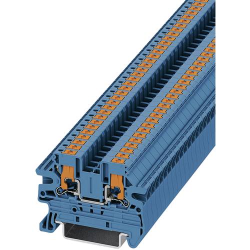 Thumbnail - Phoenix Contact 1078962 Durchgangsklemme 5.2 mm Push-In-Klemme Blau 50 St.