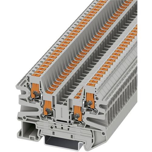 Phoenix Contact 1078999 Durchgangsklemme 5.2 mm Push-In-Klemme Grau 50 St.