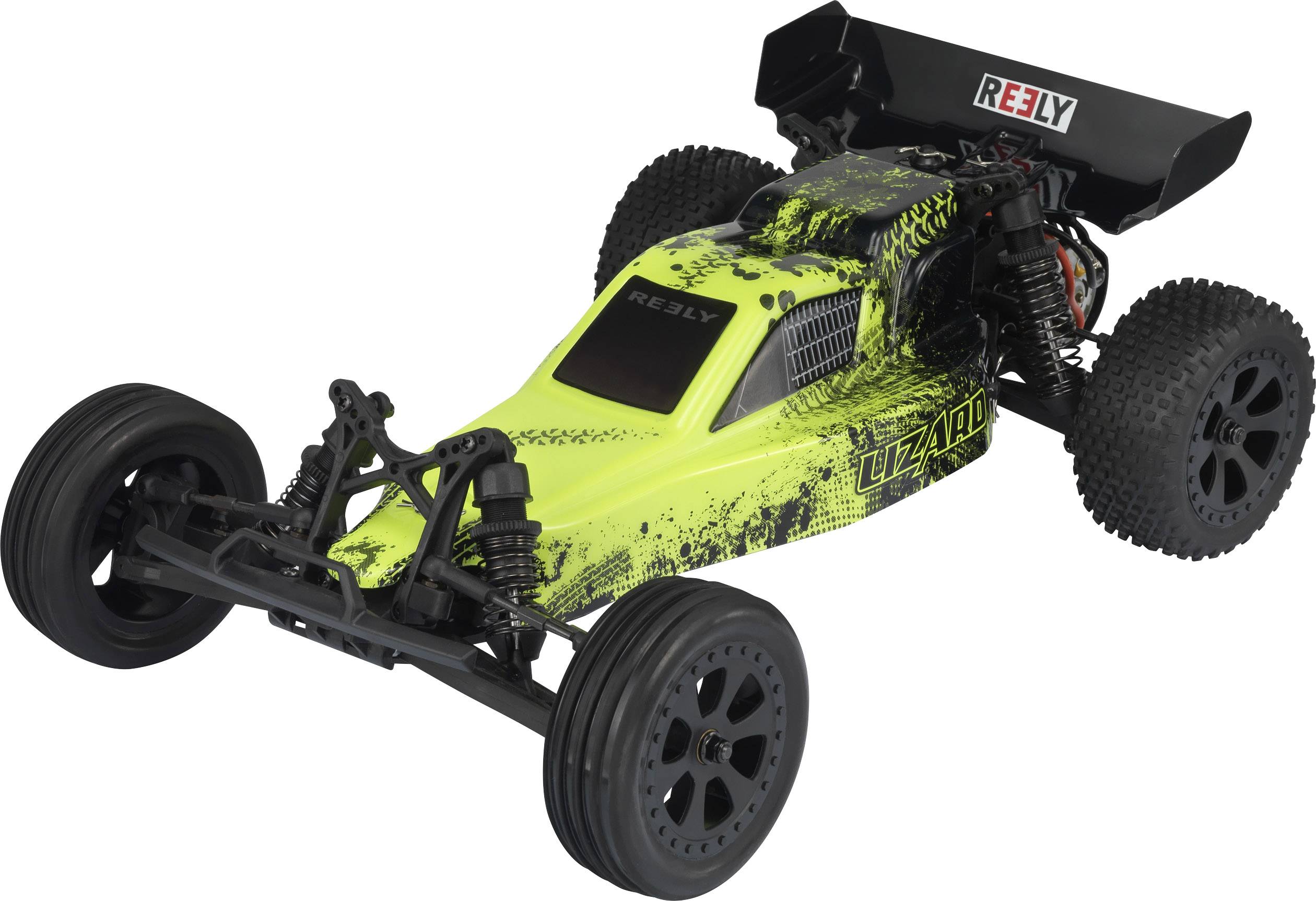 Reely LIZARD Brushed 1:10 RC Modellauto Elektro Buggy 100% RtR 2,4 GHz inkl. Akku und Ladekabel-7