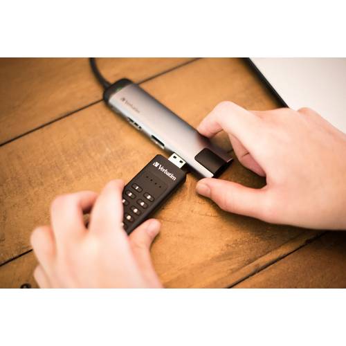 Verbatim Keypad Secure USB-Stick 64 GB Schwarz 49428 USB-A (USB 3.2 Gen 1)