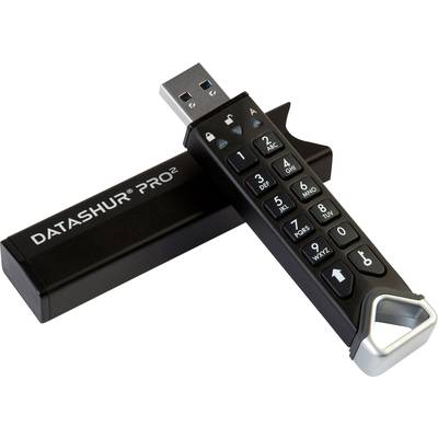 iStorage datAshur Pro2 USB-Stick  4 GB Schwarz IS-FL-DP2-256-4 USB 3.2 Gen 1 (USB 3.0)