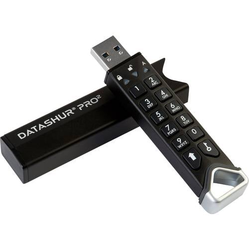 iStorage datAshur Pro2 USB-Stick 4 GB Schwarz IS-FL-DP2-256-4 USB-A (USB 3.2 Gen 1)