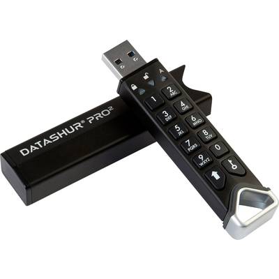 iStorage datAshur Pro2 USB-Stick  128 GB Schwarz IS-FL-DP2-256-128 USB 3.2 Gen 1