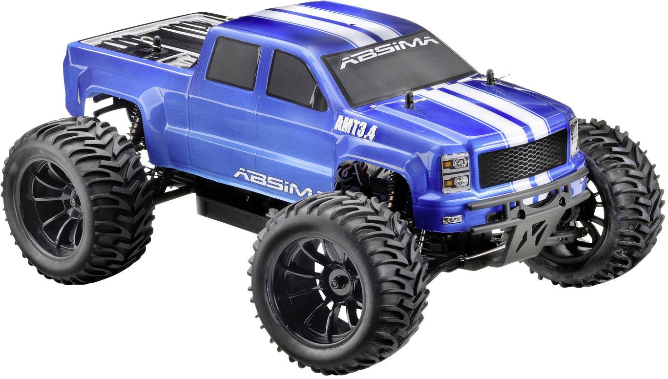 Absima AMT3.4 BL Brushless 1:10 RC Modellauto Elektro Monstertruck Allradantrieb (4WD) RtR 2,4 GHz-12