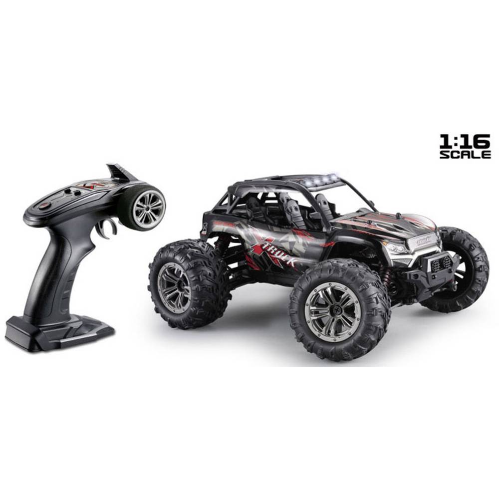 Absima X Truck 1:16 Brushed RC auto Elektro Buggy 4WD RTR 2,4 GHz Incl. accu en laadkabel