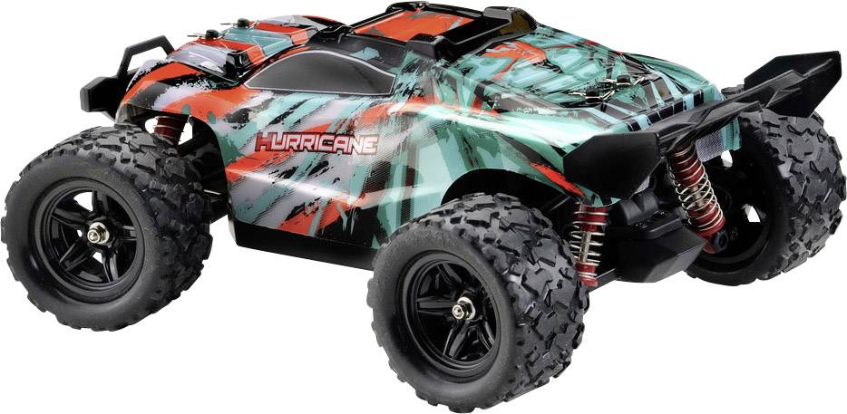 Absima Hurricane Brushed 1:18 RC Modellauto Elektro Truggy Allradantrieb (4WD) RtR 2,4 GHz inkl. Akku und Ladekabel-2