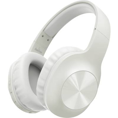 Hama Calypso   Over Ear Kopfhörer Bluetooth®, kabelgebunden  Weiß  Headset