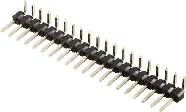 TRU COMPONENTS TC-8559808 Stiftleiste (Standard) Anzahl Reihen: 1 Polzahl je Reihe: 20 1 St.