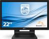 Philips Monitore B Line 222B9T Touchscreen-Monitor EEK: D (A - G) 54.6 cm (21.5 Zoll) 1920 x 1080 Pixel 16:9 1 ms VGA, DVI, DisplayPort, HDMI®, USB-A (USB 3.2 Gen 2), Kopfhörer (3.5 mm Klinke) TN LCD