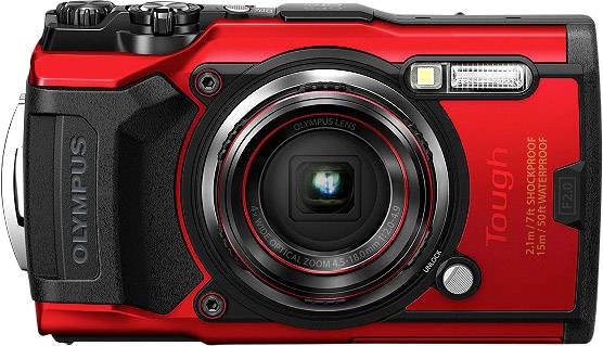 Olympus Tough TG6 Digitalkamera 12 Mio. Pixel Opt. Zoom 4 x Rot GPS