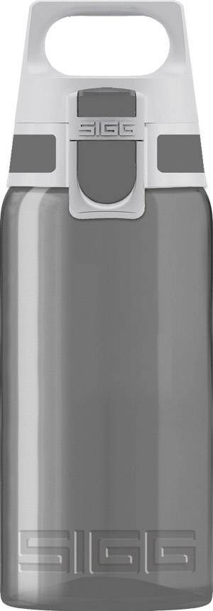 Sigg Viva ONE Anthracite, Sport Trinkflasche, 0.5 L, Polypropylen, BPA Frei, Dunkel Grau,-0
