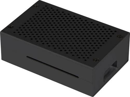 Joy-it rb-AlucaseP4+01B SBC-Gehäuse Raspberry Pi® Aluminium Schwarz