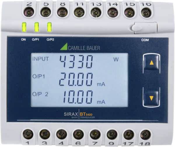 GOSSEN-METRAWATT Programmierbarer Messumformer für Leistung SIRAX BT5400 Gossen Metrawatt 175316 1 S