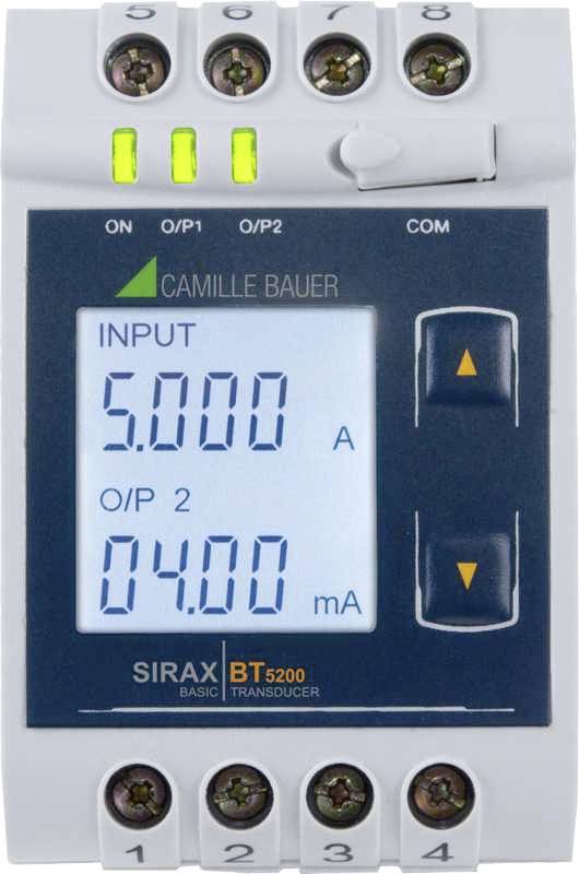 GOSSEN-METRAWATT Programmierbarer Messumformer für Wechselstrom SIRAX BT5200 Gossen Metrawatt 175283