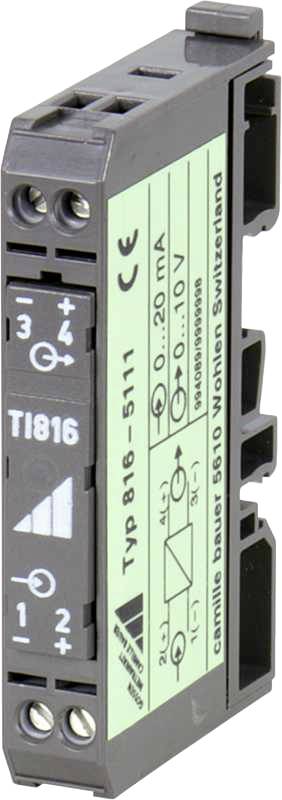 GOSSEN-METRAWATT Passiver Trenner (2-kanalig) ohne Hilfsenergie Sineax TI802 Gossen Metrawatt 162892