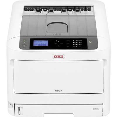 OKI C824dn - Drucker - Farbe - Duplex - LED - A3 - 1200 x 600 dpi - bis zu 26 Seiten/Min. (einfarbig)/-8