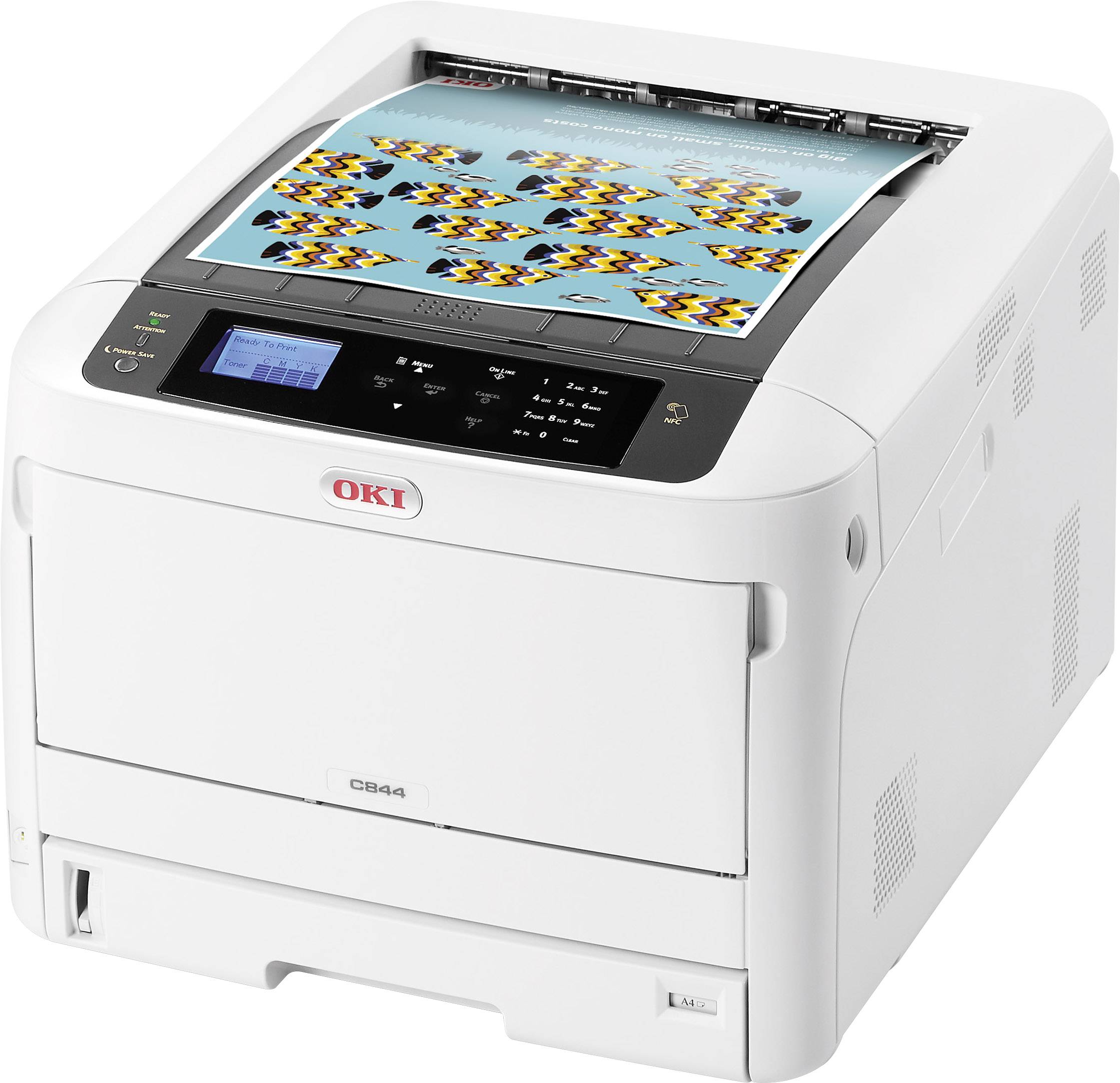 OKI C844dnw - Drucker - Farbe - Duplex - LED - A3 - 1200 x 1200 dpi - bis zu 36 Seiten/Min. (einfarbig)/-7