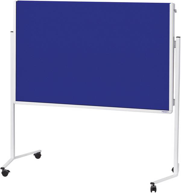 Moderationstafel 1500x1200mm Filz blau