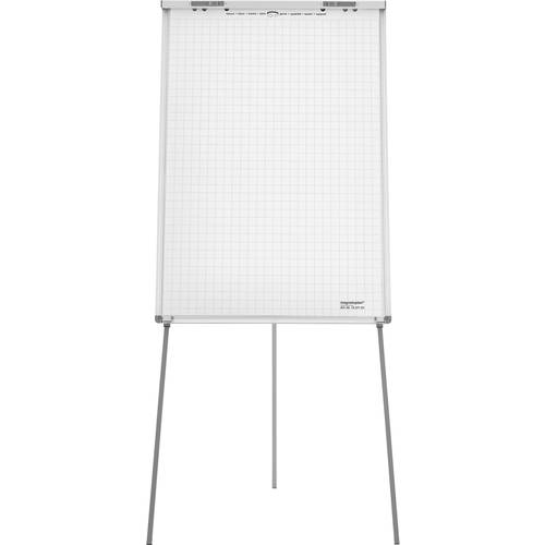 magnetoplan Flipchart Junior SP (L x B x H) 1100.00 x 750 x 1850 mm Weiß abwischbar, beschriftbar, höhenverstellbar, Ink...