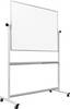 magnetoplan Whiteboard SP Mobil (B x H) 1500 mm x 1000 mm Weiß, Aluminium speziallackiert Beide Seiten nutzbar, Inkl. Ablageschale