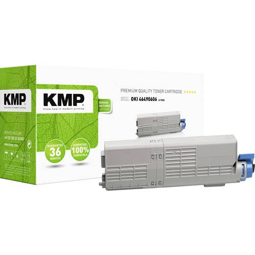 KMP Toner ersetzt OKI 46490606 Kompatibel Magenta 6000 Seiten O-T55X 3361,3006