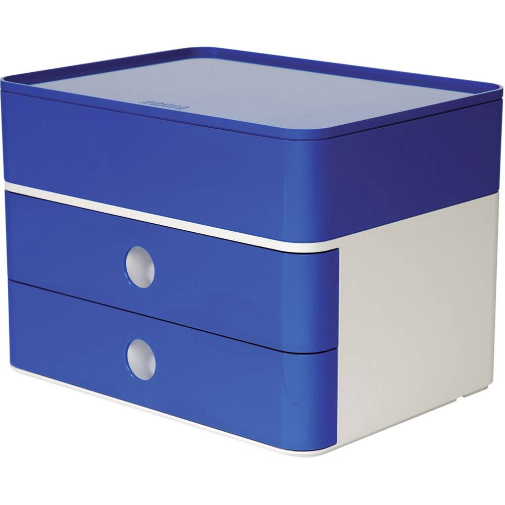 HAN Ladebox SMART-BOX PLUS ALLISON 1100-14 Wit, Koningsblauw Aantal lades: 2