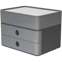 Image of HAN SMART-BOX PLUS ALLISON 1100-19 Schubladenbox Schwarz, Grau, Weiß Anzahl der Schubfächer: 2