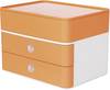 HAN SMART-BOX PLUS ALLISON 1100-81 Schubladenbox Orange, Weiß Anzahl der Schubfächer: 2