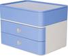 HAN SMART-BOX PLUS ALLISON 1100-84 Schubladenbox Himmelblau, Weiß Anzahl der Schubfächer: 2