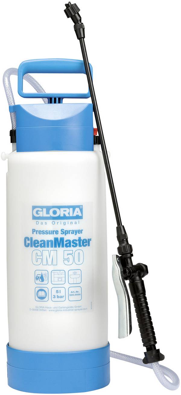 Gloria Haus und Garten 000620.0000 CleanMaster CM 50 Drucksprüher 5 l