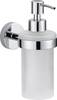 tesa SMOOZ 40323-00000-00 Seifenspender 200 ml Chrom (glänzend), Weiß (satiniert)