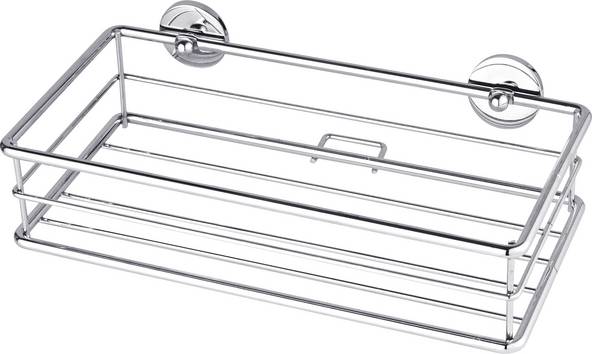 tesa 40213-00000-00 baath Plus Duschkorb  Klebstoff  Silber