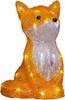 Konstsmide 6275-203 Acryl-Figur EEK: F (A - G) Fuchs Neutralweiß LED Orange, Weiß