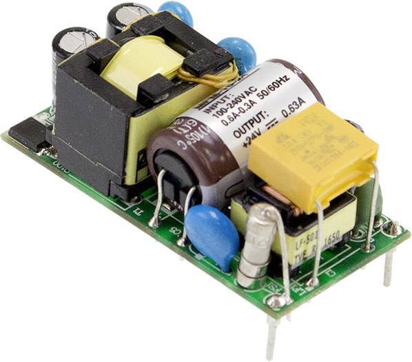 MEAN WELL MFM-15-12 Schakelnetvoedingsmodule 12 V/DC 1.25 A 15 W afbeelding